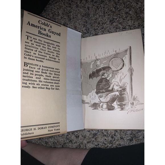 Maine A State Of Ruggedness By Irvin A. Cobb 1924 With Dust Cover - Picture 6 of 10